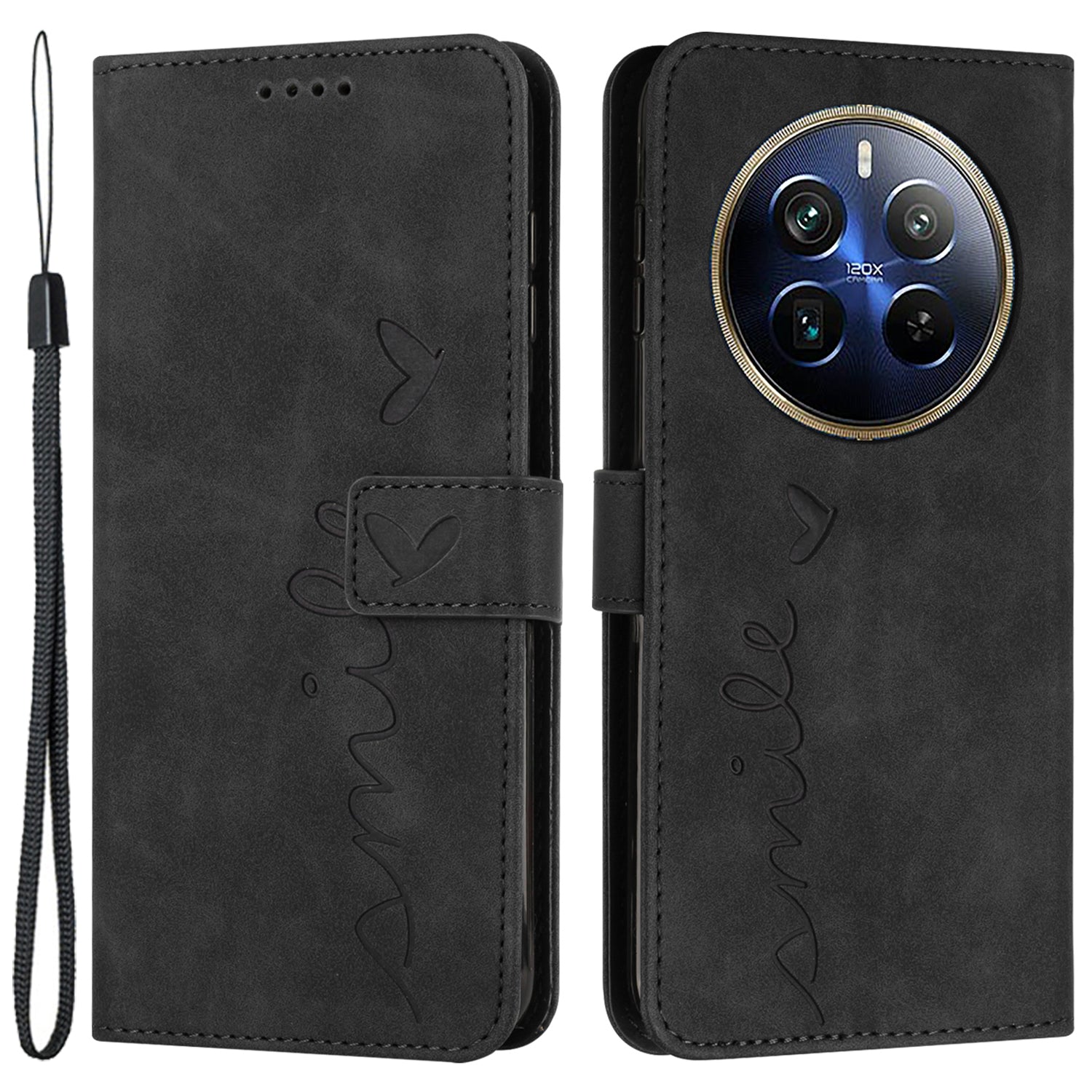 For Realme 12 Pro 5G / 12 Pro+ 5G Case Love Heart PU Leather Flip Wallet Flip Phone Cover For Realme 12 Pro 5G / 12 Pro+ 5G Case Love Heart PU Leather Flip Wallet Flip Phone Cover
